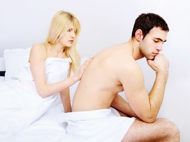 проблеми са потенцијом код мушкараца у кревету
