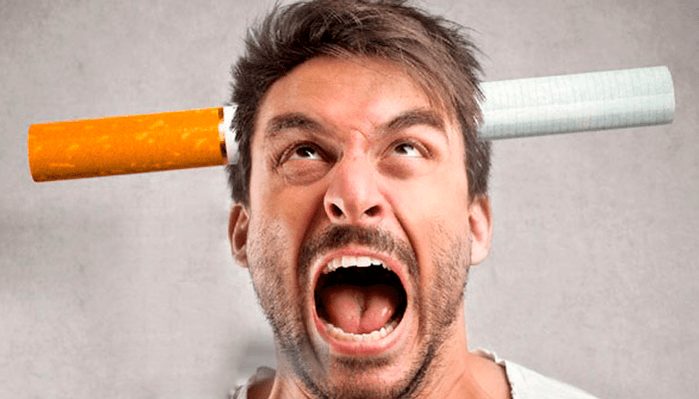 Раздражљивост током престанка пушења код мушкарца